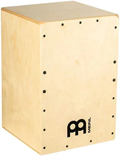 Meinl Percussion SC80B - Snarecraft Cajon 80, Baltic Birch - Percussion Cajon aus hochwertigem baltischem Birkenholz, bietet einen warmen Sound und vielseitige Spielmöglichkeiten für kreative Musiker.