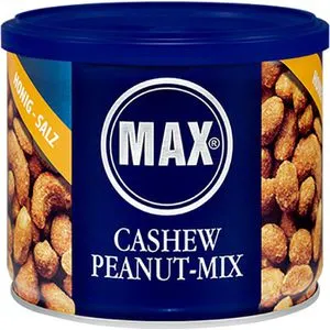 MAX Nussmischung Cashew Peanut Mix Honig-Salz, geröstet und gesalzen, 250g