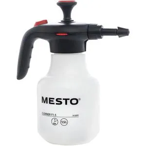 Mesto 3132PP CLEANER Drucksprüher 1,5 l - Gartensprühgerät mit 1,5 l Kapazität, ideal für die Reinigung von Fahrzeugen und Industrie. Leicht zu reinigen und manuell bedienbar für vielseitige Anwendungen.