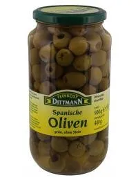 Feinkost Dittmann Spanische Oliven Grün ohne Stein 400 g