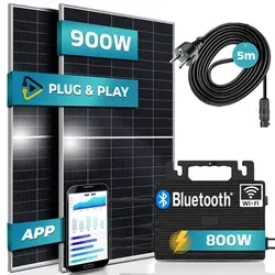 SUNNIVA Balkonkraftwerk 900W/800W