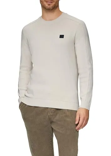 s.Oliver Strickpullover mit Nahtdetails - Stylischer Strickpullover im Regular Fit mit Crew Neck und langen Raglanärmeln. Perfekt für einen lässigen Look und vielseitig kombinierbar.