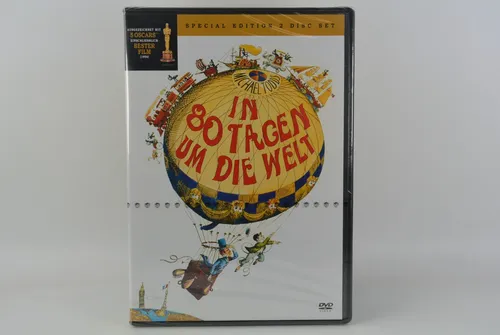 In 80 Tagen um die Welt [Special Edition] [2 DVDs] - Abenteuerfilm für die ganze Familie, Freigegeben ab 6 Jahren, mit spektakulären Landschaften und aufregenden Reisen.