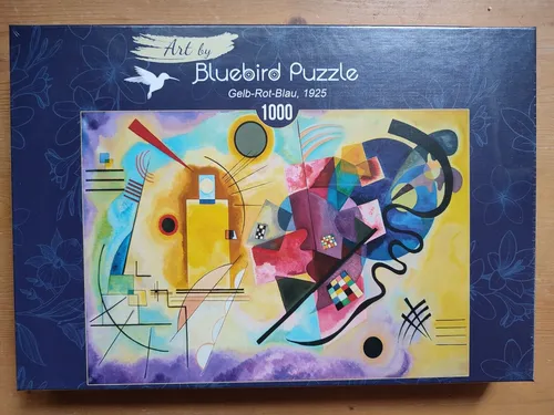 Puzzle - Gelb-Rot-Blau, 1925, Kandinsky - 1000 Teile - Bluebird - (60036)