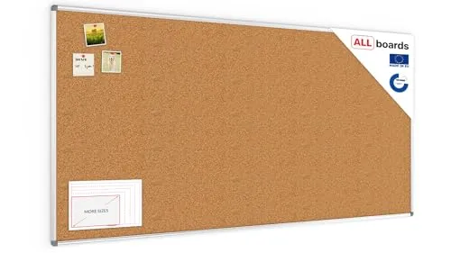 ALLboards Pinnwand mit Aluminiumrahmen 200x100cm von ALLboards