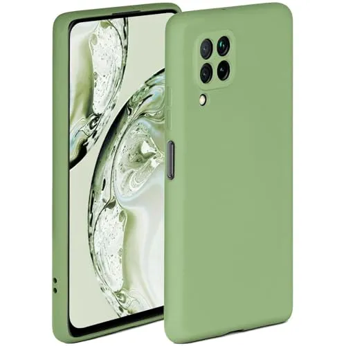 ONEFLOW Soft Case für Huawei P40 Lite Hülle aus Silikon mit Kameraschutz, Silikonhülle mit erhöhtem Schutz fürs Display, Backcover Schutzhülle, weiche Handyhülle, Grün