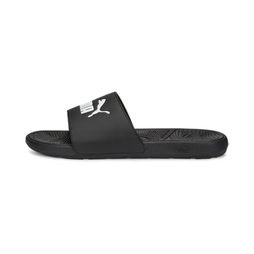Puma Cool Cat 2.0 Herren Zehentrennersandalen - Bequeme Badesandalen in Schwarz mit verbessertem Fußbettdesign und reaktionsfreudiger Außensohle für optimalen Komfort am Strand oder im Schwimmbad.