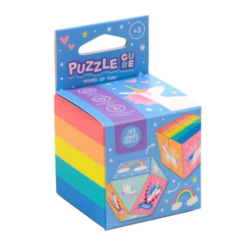 Einhorn-Puzzle-Würfel – Unicorn Magic