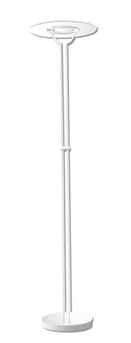 B-Leuchten LED Stehleuchte Weiß Tastdimmer 3000K Warmweiß Deckenfluter 4200lm