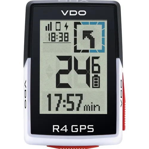 Vdo R4 GPS Fahrradcomputer: 17 Funktionen für präzises Tracking