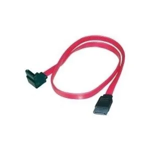 DIGITUS SATA III Anschlusskabel - L-Typ Buchse Buchse, 90° gewinkelter Stecker, 0.5m, 6 Gbit/s für sichere Verbindungen zwischen HDDs und Mainboard