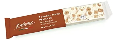 Italienische Torrone - Nocciole, geröstete Haselnüsse, weicher Riegel, 180g