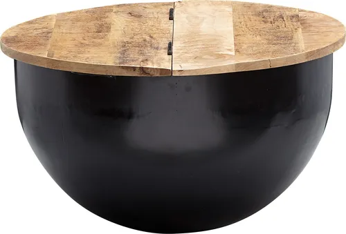 Couchtisch Mango Massivholz und Metall im Industrial Style