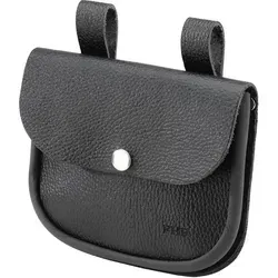 FHB Nageltasche HARDWIG einfach, mit Klappe, schwarz - Grau