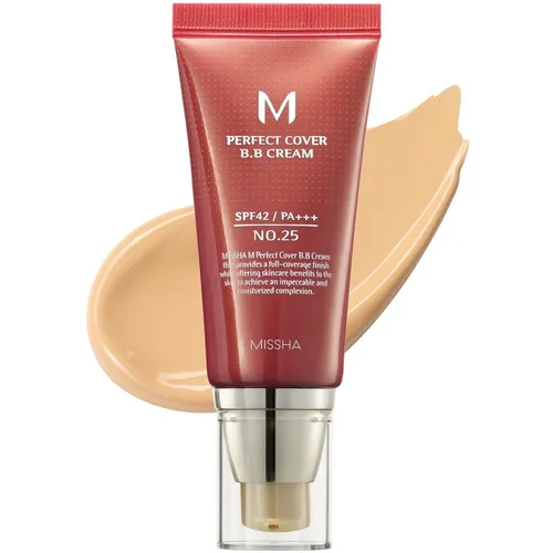 Missha M Perfect Cover BB Cream SPF 42 PA+++ Nr. 25 Warm Beige - 50 ml