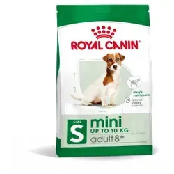 Royal Canin Mini Adult 8+ Hundefutter 4 kg - Hundefutter für kleine Hunde ab 8 Jahren, unterstützt die Vitalität und sorgt für eine optimale Nährstoffversorgung.