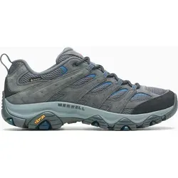 Merrell Herren Moab 3 GTX Wanderschuhe - Granite/Poseidon, 44.5 EU - Wanderschuhe mit Gore-Tex für wasserdichten Schutz und hervorragende Traktion auf jedem Terrain.