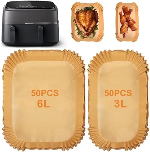 Stück Airfryer Backpapier für Philips Dual Basket Airfryer