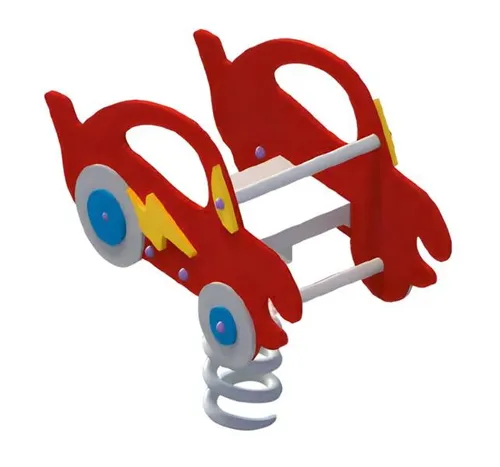Schaukelwippe für Kinder - Wippgerät in Rot - Robuste Schwingwippe für Kinder von 1-11 Jahren, ideal für den Spielplatz. Fördert das Spielen im Freien und sorgt für Spaß und Bewegung.
