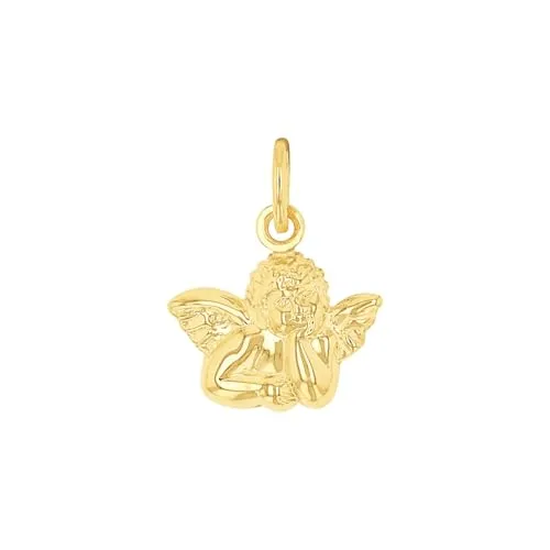 Amor Motivanhänger Engel 1,6 cm Gold von Amor