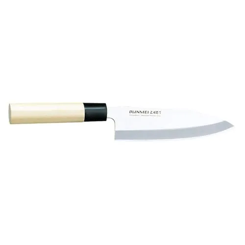 GLOBAL Fischfiliermesser Deba 16,5 cm - Präzise Schneidetechnik - Filiermesser für Fisch und Geflügel mit einseitig geschliffener Klinge aus rostfreiem Molybdän-Vanadium-Stahl. Ideal für präzise Schnitte dank japanischer Schneidetechnik.