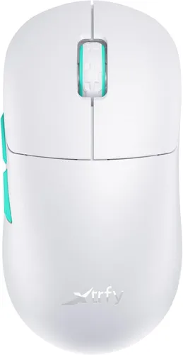 Xtrfy M8 Wireless - Kabellose ultraleichte Gaming-Maus mit 2,4 GHz Funk, optimiert für eSports, extrem präzise und wiederaufladbar in Weiß