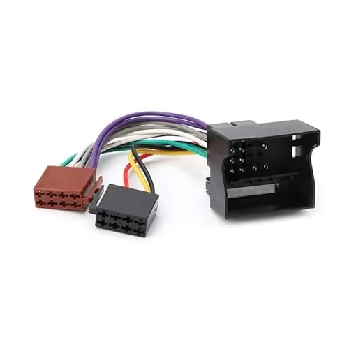 Sound-Way Kabel Adapter Stecker ISO kompatibel mit Citroen Peugeot