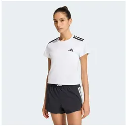 ADIDAS Damen Shirt Hyperglam 3-Streifen - Stylisches Damen T-Shirt mit schmaler Passform und markanten 3-Streifen. Ideal für aktive Tage, sorgt für ein angenehmes Tragegefühl und lässt sich vielseitig kombinieren.