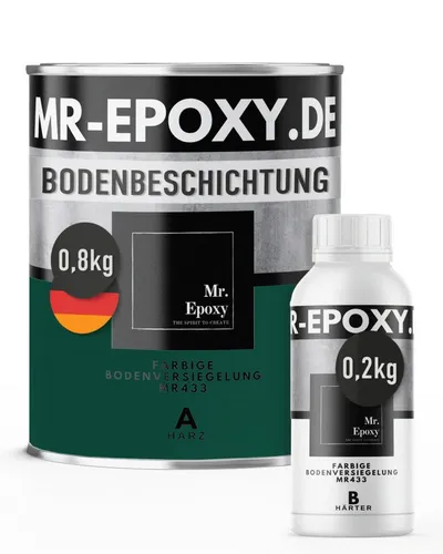 Mr. Epoxy Bodenversiegelung Epoxid-Bodenbeschichtung