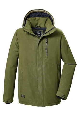 Killtec Herren Funktionsjacke GW 71 MN Jacket - Outdoorjacke für Herren in Olivgrün, ideal für Wandern. Hergestellt aus 100% Polyester, pflegeleicht und mit Regular Fit für optimalen Tragekomfort.
