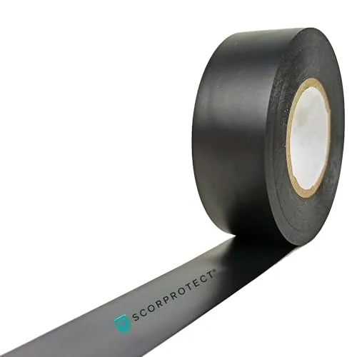 Scorprotect ® PVC Klebeband schwarz 25 mm x 25 m
