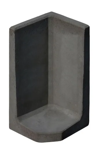 Diephaus Mauerstein L-STEIN-ECKE ANTHRAZIT 100/50/50/7 CM - Vielseitiger L-Stein in Anthrazit für kreative Garten- und Landschaftsgestaltung. Mit eleganter Sichtbetonoberfläche ideal zur schnellen Verlegung von Beeten und Böschungen. Große Formatvielfalt für individuelle Projekte.