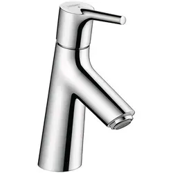 hansgrohe Talis S Standventil 80mm - Kaltwasser mit Pinngriff - Waschtischarmatur mit 80mm Ausladung und normalem Strahl. Ideal für Kaltwasseranschluss, energieeffizient mit max. 5 l/min Durchfluss.