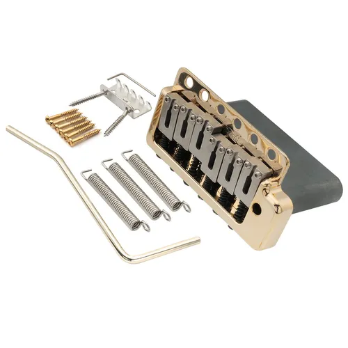Wilkinson WVPC-SB Gold 54mm Guitar Tremolo Bridge Steel Saddles Block For Strat