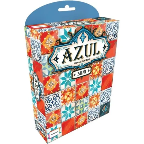BLAU MINI tragbares Brettspiel MOSAIKE asmodee IN ITALIENISCH Alter 8+