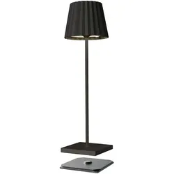 Sompex Troll 2.0 Outdoorleuchte schwarz - Lampen - TROLL 2.0 ist die vielseitige Outdoortischleuchte mit dimmbarem Licht und bis zu 24 Stunden Akkulaufzeit, ideal für gemütliche Abende im Freien.