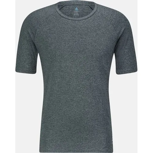 Odlo Herren T-Shirt Crew Neck S/S grau - Trainingsbekleidung, ultra bequem und stylish, ideal für Sport und Freizeit. Ein Must-have für jeden aktiven Mann!