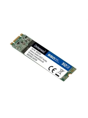 Intenso Interne M.2 SSD SATA III - 512GB, 550MB/s, schnelles Hochfahren in unter 20 Sekunden und geräuschloser Betrieb