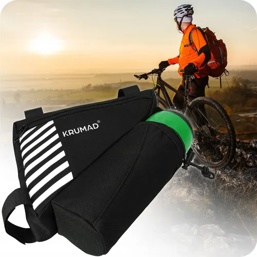 KRUMAD Fahrradrahmentasche Dreiecktasche Wasserdicht Satteltasche für Fahrrad