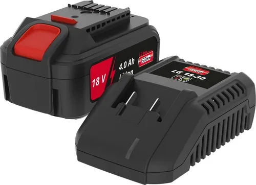 Güde Starterset System E³ Ladegerät + 18V E³ Akku 4.0 Ah
