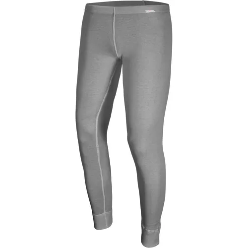 CMP Lange Damenhose Grau Melange, L - Sporthose mit elastischem Bund, aus hochwertigen Garnen für optimale Feuchtigkeitsverdunstung und Wärmeabgabe, Oeko-Tex Standard 100 zertifiziert.