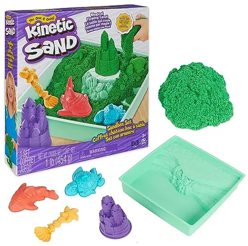 Kinetic Sand Sandbox Set Grün