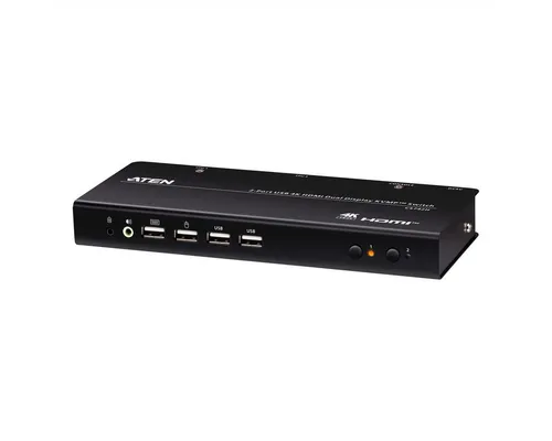 ATEN CS742H 2-Port USB 4K HDMI Dual Display KVMP Switch von ATEN