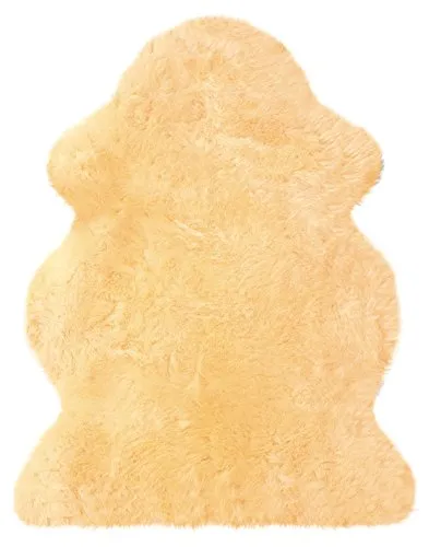 HEITMANN Baby Lammfell gold-beige geschoren 70-80cm - Krabbeldecke aus hochwertigem Lammfell, temperaturausgleichend und pflegeleicht, ideal für jeden Jahreszeit und perfekt für Kinderwagen oder Laufgitter.