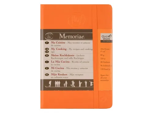 Quo Vadis Notizbuch Memoriae - Meine Kochkünste 10x15