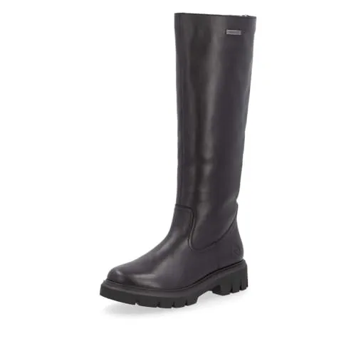Remonte Damen Schlupfstiefel D1W73 - Wanderschuhe mit herausnehmbarer, schockabsorbierender Innensohle für individuellen Komfort und atmungsaktives Leder für ein optimales Fußklima.