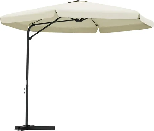 Prolenta Premium Sonnenschirm mit Stahlmast 300 cm