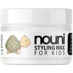 nouni Haarwachs für Kinder | Sensitives Styling Wax mit Kokos-Duft - Styling-Wachs für Kinder, ohne Parabene und Silikone. Ideal für empfindliche Haare und einfach auskämmen – für kreatives Haarstyling den ganzen Tag!