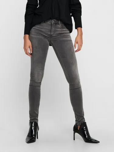 ONLY Female Skinny Jeans ONLROYAL – Stilvolle Skinny Fit Jeans - Damen-Jeanshosen mit mittlerer Taille, aus 69% Baumwolle und 29% recyceltem Polyester, für einen nachhaltigen und bequemen Look.