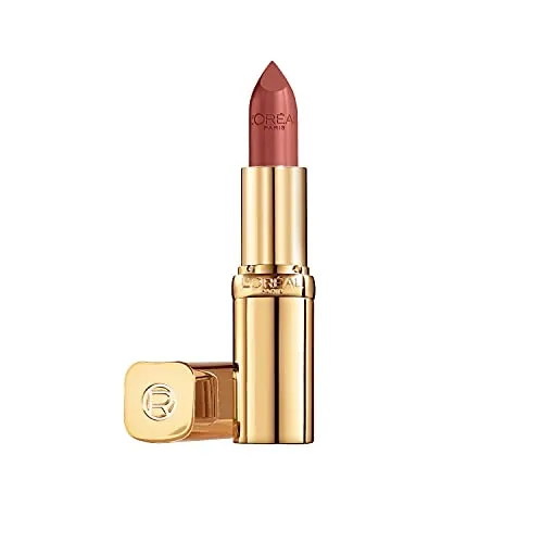 L'Oréal Paris Color Riche Satin Smooth Lippenstift 107 Seine Sunset - Lippenstift mit feuchtigkeitsspendender, ultra-cremiger Formel, angereichert mit Omega 3 und Vitamin E für intensive Pflege und langanhaltende Farbbrillanz.